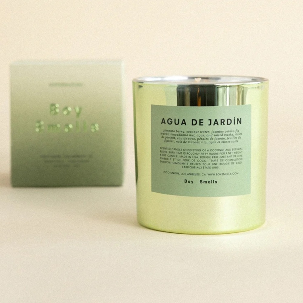 NIB Boy Smells Agua de Jardin candle